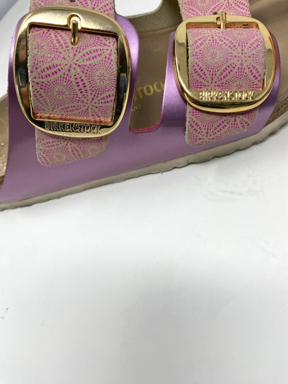 Birkenstock Arizona Big Buckle Sandals in Ceramic Rose 41 - Picture 6 of 13